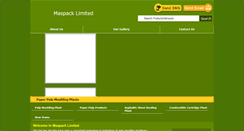 Desktop Screenshot of maspackindia.net